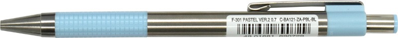 Golyóstoll 0,7 mm pasztell kék ZEBRA F-301