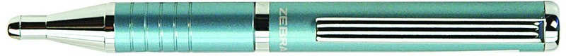 Golyóstoll 0,7 mm metál világoskék ZEBRA SL-F1