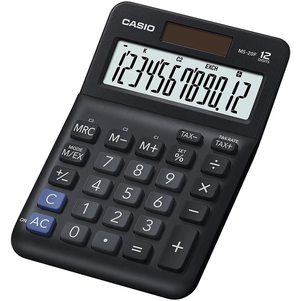 Számológép asztali 12 számjegy Casio "MS-20F"