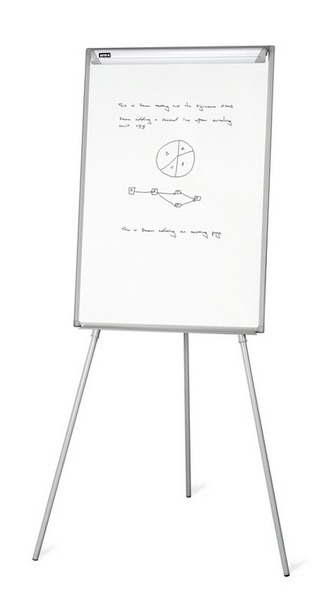 Flipchart tábla 70x100 cm táblamarker tartóval Bi-Office