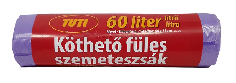 Szemeteszsák 60 l 16 db TUTI