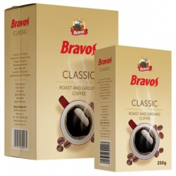 Kávé, őrölt 250 g Bravos