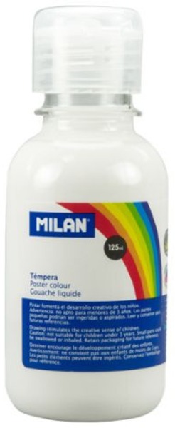 Tempera 125 ml Milan fehér