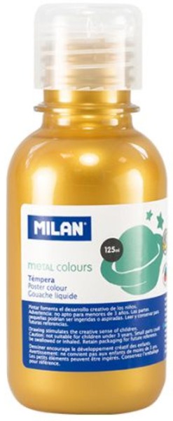 Tempera 125 ml Milan arany