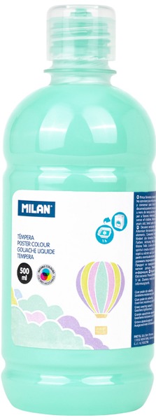 Tempera 500 ml Milan pasztell zöld