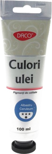 Olajfesték 100 ml Daco ceruleum kék