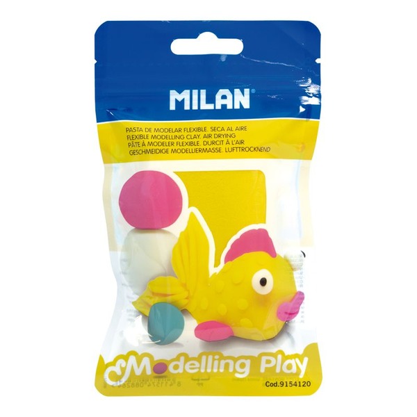 Gyurma 100 g modellező Milan sárga