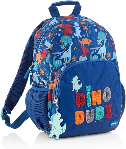 Iskolai hátizsák 12 L ergonomikus, kulacstartóval MQ "Dino Dude"