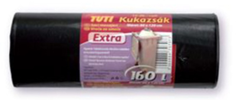 Szemeteszsák 160 l 10 db TUTI "Extra"