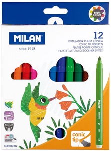 Filctoll készlet 5 mm Milan 631 12 szín