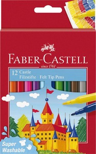 Filctoll készlet 1 mm Faber-Castell 12 szín