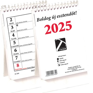 Asztali naptár 21BA T-Calendar