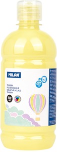 Tempera 500 ml Milan pasztell sárga