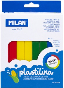 Gyurma 330 g Milan 4 alap szín